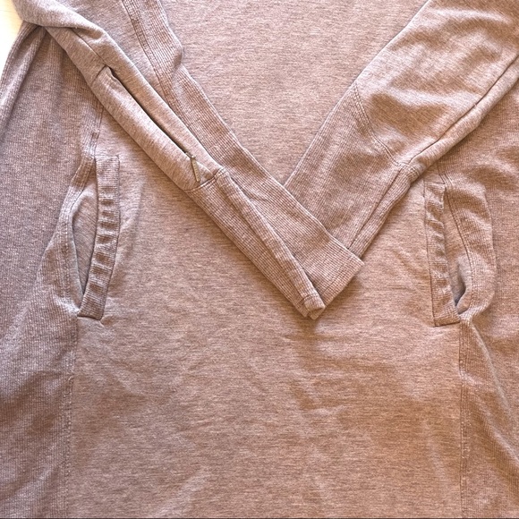 Athleta Long Sleeve Balance Active Sweater Sweatshirt Dress- Medium - Picture 3 of 7